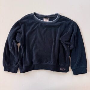 Navy Blue Cozy Fleece Sweatshirt